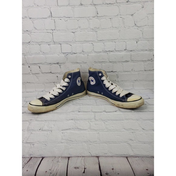 Converse Chuck Taylor All Star High Top Sneakers Men's Sz 12. Women's Sz 14 Blue - Picture 6 of 13